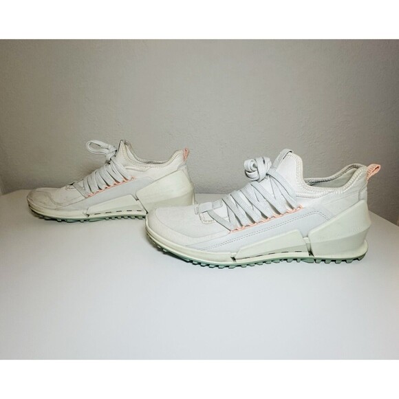 ECCO Biom 2.0 Low Textile Cross Trainer White Sneaker Shoes Women's US 10-10.5 - Picture 2 of 16